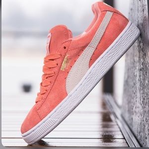 puma suede desert flower
